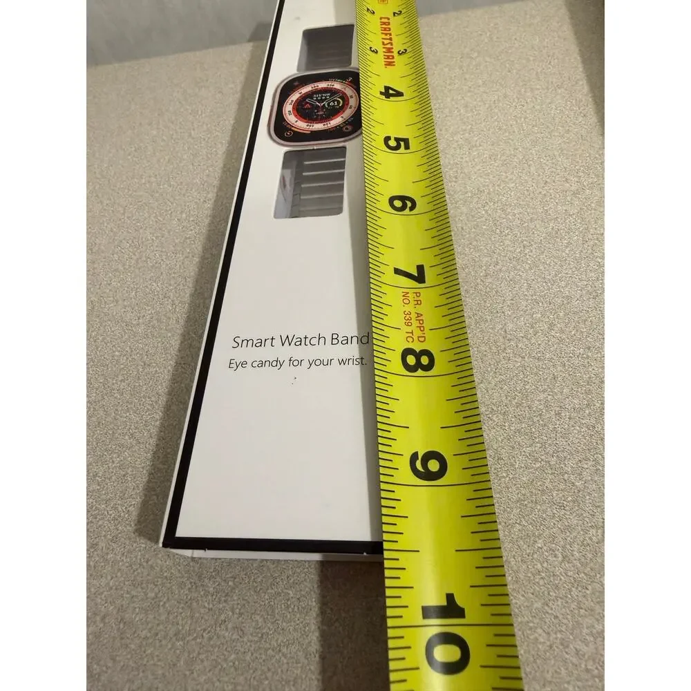 WINGLE Titanium Color Link Band for Apple Watch Stainless Steel Strap Tool New